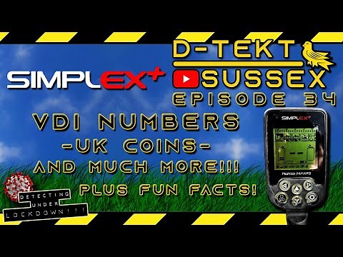 Episode 34: VDI Numbers for UK Coins and Much More! (Plus Fun Facts!) | Nokta Makro Simplex+