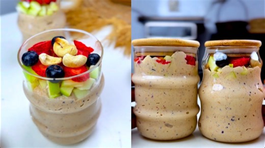 Creamy delicious overnight oats: Healthy breakfast recipes