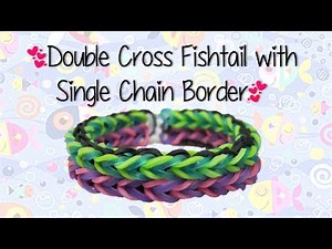 NEW Duo-Fish Rainbow Loom Bracelet Tutorial | How To