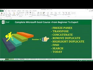 Excel - Beginner to Expert - Session 02