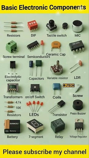 Basic Electronic components💻
