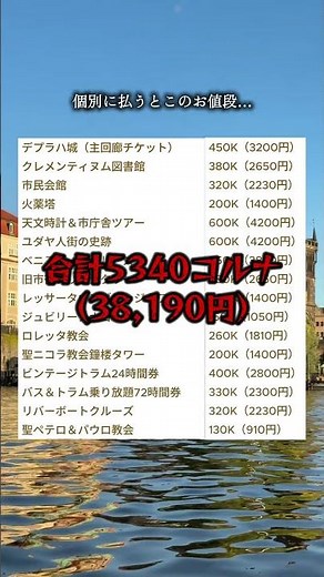 I saved 15,000 yen on my trip to the Czech Republic using this method. #solotravel #travel #overs...