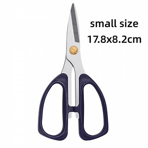 [Hot Item] Scissors, Multipurpose Office Scissors, Ultra Sharp Shears, Comfort-Grip Handles Household Scissors, Sturdy Sharp Craft Supplies--Small Size 17.8X8.2cm