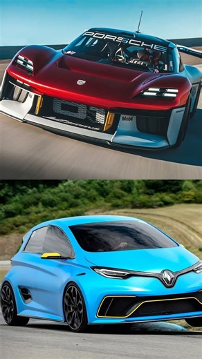 Porsche Mission R v/s Renault Zoe E Sport