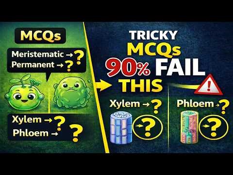 Can You Solve These Plant Tissues MCQs? | 30 Tricky Biology Questions