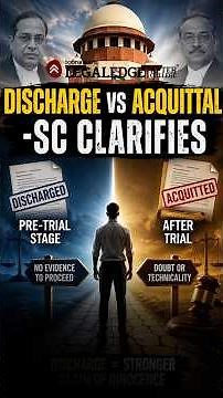 Discharge vs. Acquittal: Supreme Court’s Landmark 2026 Ruling Explained