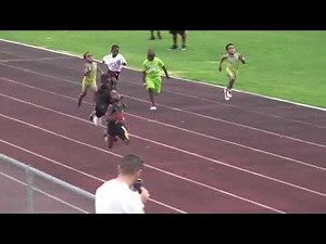 Rudolph Ingram aka. Blaze breaks records. He is 7 year old and he sprints 100 m in 13.48 seconds