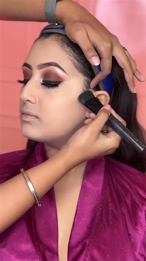 Evara Studio & Academy on Instagram: "Contour isn’t about changing your face — it’s about softly sculpting what you already have 🤍 Blend, lift, define… and let the magic happen ✨ •• Join our pro makeup course 📍Evara Studio And Academy ☎ +91 87001 87442 •• #ContourTips #MakeupForBeginners #FaceSculpting #EvaraStudio #EvaraAcademy"