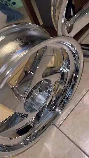 Custom Honda Goldwing Chrome Rims