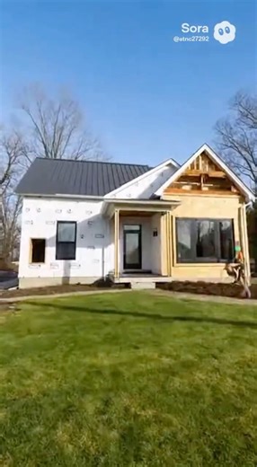 Time lapse house remodel. #beforeandafter #construction #transformation #workinprogress