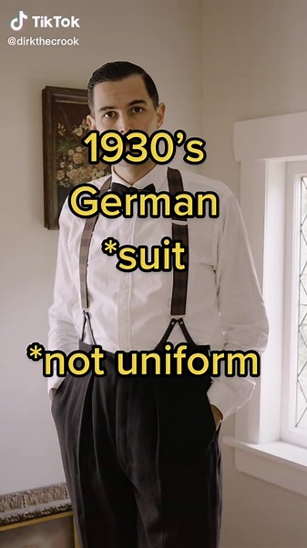 Vintage German Suit from the 1930's - Men's Fashion Inspiration