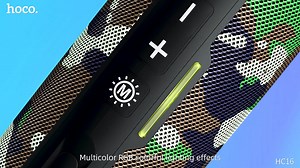 Whether you’re a rugged outdoor adventurer or a street party champion, there’s a portable Bluetooth speaker that fits your needs. HC16 vocal sports Bluetooth speaker with a portable woven lanyard makes it easier to carry out. #HC16 #SPEAKER #MUSIC #OUTDOOR #PARTY | hoco.