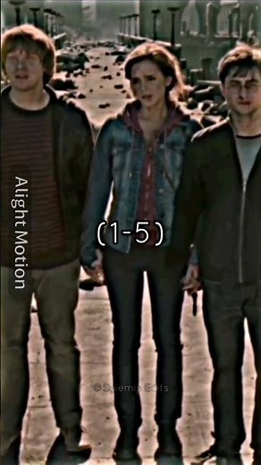 Harry Potter Trio VS Lord of the Rings Trio