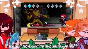 Friday night funkin反应Hypnosis Lullaby MOD