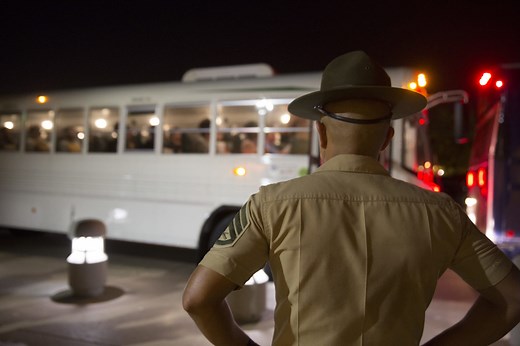 Sending Letters to Marine Boot Camp
