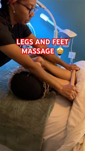 LEGS & FEET MASSAGE 🤩 #azskincare #lymphaticsystem #lymphaticmassage #lymphaticdrainage