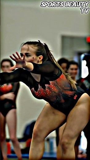 ASMR Gymnastics Routine Perfect Balance Beam Performance at TAMU College Meet 2025 #athlete