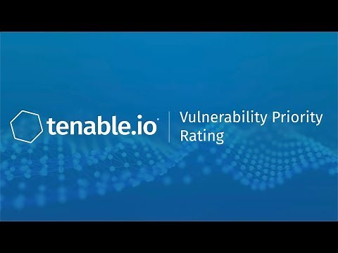 Vulnerability Priority Rating in Tenable.io