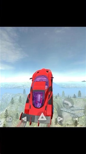 Ferrari long Jump 🗿😱 in car simulator 2 #carsimulator2 #carsimulator2newupdate