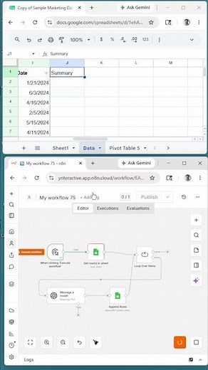 Easiest Way to Start AI Automation with N8N and Google Sheets (No APIs Required!)