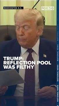 Trump Revives Reflection Pool
