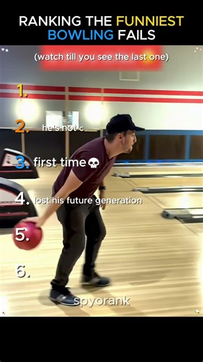 Ranking The Funniest BOWLING Fails 😭😂
