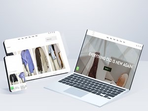A dynamic ecommerce website