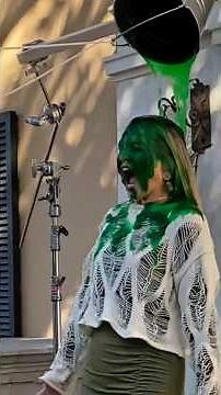 Behind the Scenes - Actress Gunged & Slimed on TV