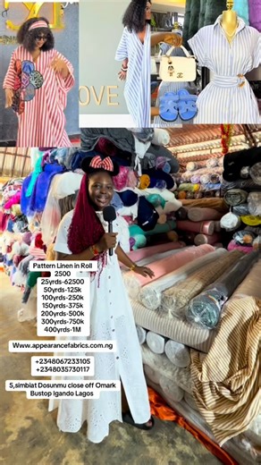Olori Adenike Oladapo on Instagram: "WE HAVE OVER 50NEW COLLLECTIONS AND GUESS WHAT ? WEBSITES IS NOW LIVE 💃💃💃💃💃💃💃💃💃💃 HOW TO BUY ‼️‼️‼️‼️ 1)Website : Www.appearancefabrics.com.ng 2) Walk into NO 5 simbiat Dosunmu Close Off O’mark Bustop Igando Lagos From Monday the 20TH - 31St 3) WHATSAPP REP 1 : 08067233105 WHATSAPP REP 2: 08035730117 4) Diaspora Customers like Ghana, Ivory Coast, Cameron, Canada, USA, UK, etc. Book on whatsapp 08035730117 / 08067233105 ✅️FIDELITY ACCOUNT NO WITH REP 