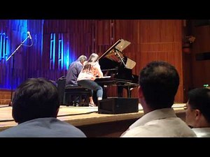 Nikki Yeoh and Chick Corea piano duet at the Barbican Centre, London 19th June 2014.