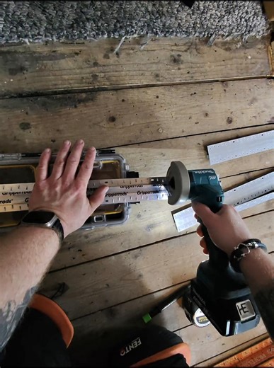 Stunning Chevron Design Wilton Carpet Installation