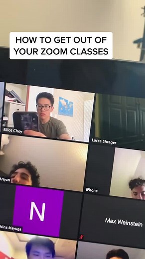 HOW TO GET OUT OF YOUR ZOOM CLASSES 101 - you're welcome #fyp #foryou #college #school