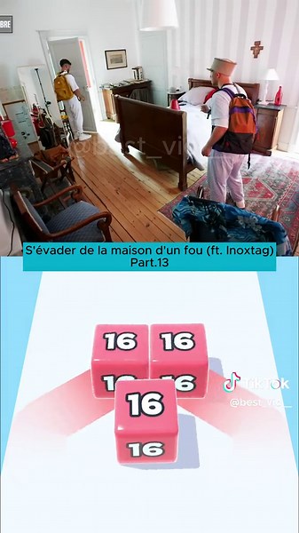 Part 13 | S'évader De La Maison D'un Fou ( ft. Inoxtag ) #michou #inoxtag #maison #fou #fyp #pourtoi #pourtoiiii #partie13 #abonnetoi❤️❤️🙏
