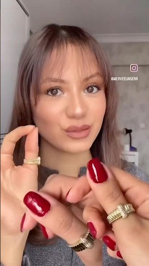 Yastık izi olmuş ojelere son 💅🏽 kurtarıcı çözümle geldim #oje #tırnak #nails #reklam