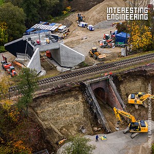 4.7M views · 15K reactions | A 19th-century German bridge was demolished and rebuilt in just four days.   Wadle Bauunternehmung GmbH / YouTube #engineering | Interesting Engineering | Facebook