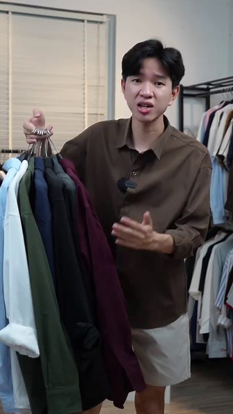 Cần mặc sơ mi lun nghỉ tới nó #outfit