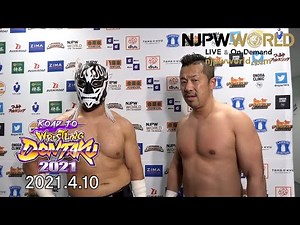 El Desperado & Yoshinobu Kanemaru promise to take tag gold back from RPG3K| Road to Dontaku