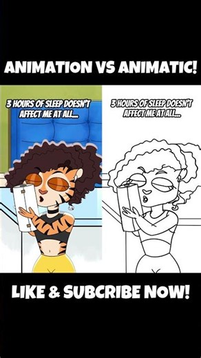 Animation VS Animatic // Rocky Rakoon Animation #rockyrakoon #comedy #funny #memes #animation