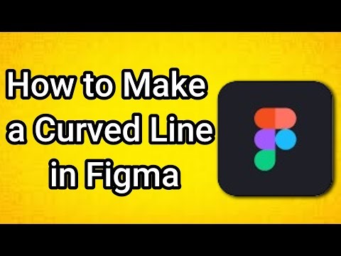 How to Make a Curved Line in Figma