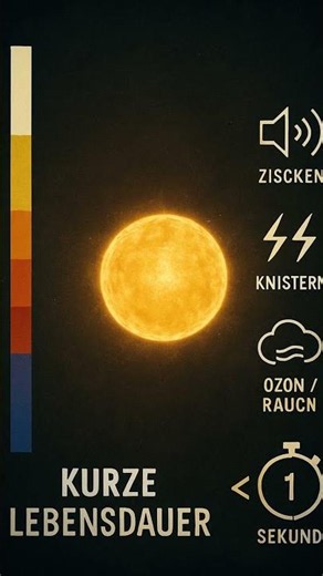 Kugelblitze: Rätselhaftes Naturphänomen – und zeigt dieses Video den Beweis? #Shorts