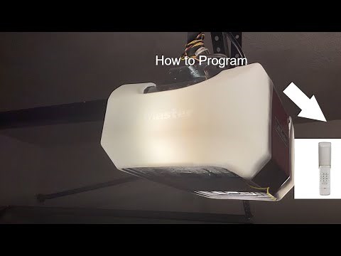 How to program Liftmaster garage door opener keypad.