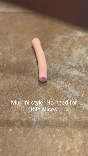 3D effect rose cane! #polymerclaycanes #polymerclayslab #polymerclayslices #polymerclayvalentines #polymerclayvalentinesday #valentinesdaycrafts #valentinescraftideas