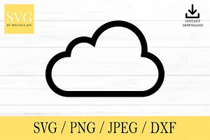 Cloud SVG, Cloud, Shape, Svg, Png, Dxf, Jpeg, Digital Download, Cut File, Cricut, Silhouette, Glowforge, Svg Files for Cricut - Etsy