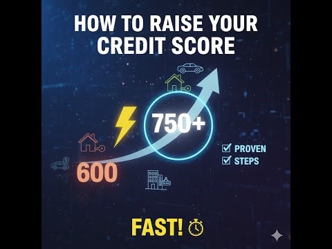 Credit Score Explained — How to Go from 600 to 750+ Fast