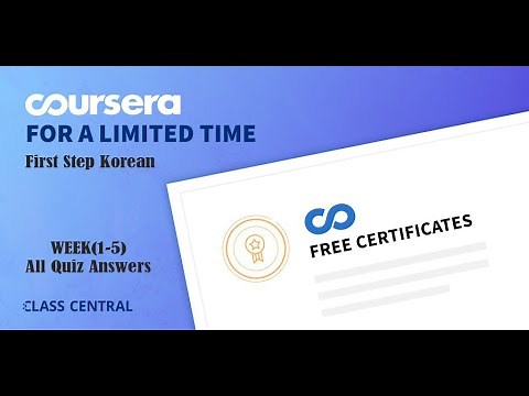 First Step Korean week(1-5), All quiz Answers .