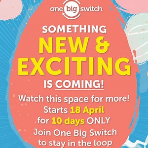 17K views · 12 reactions |  SOMETHING BIG IS COMING!  Join Now to stay in the loop | One Big Switch | Facebook