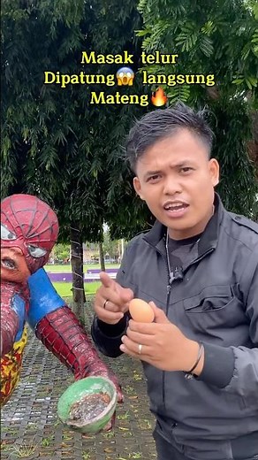 Masak telur dipatung #sulap #magic #sihir #shortvideo