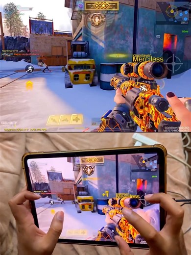 Cod mobile quick scope’s handcam 😳