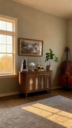 From the kitchen to the hallway this versatile buffet cabinet fits seamlessly into any modern home #buffetcabinet #modernhome #storagesolutions #diningroomdecor #bel7714