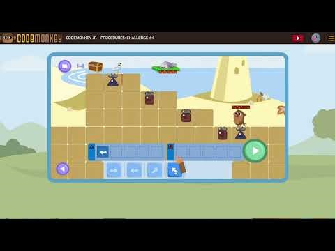 CodeMonkey Jr Procedures 4